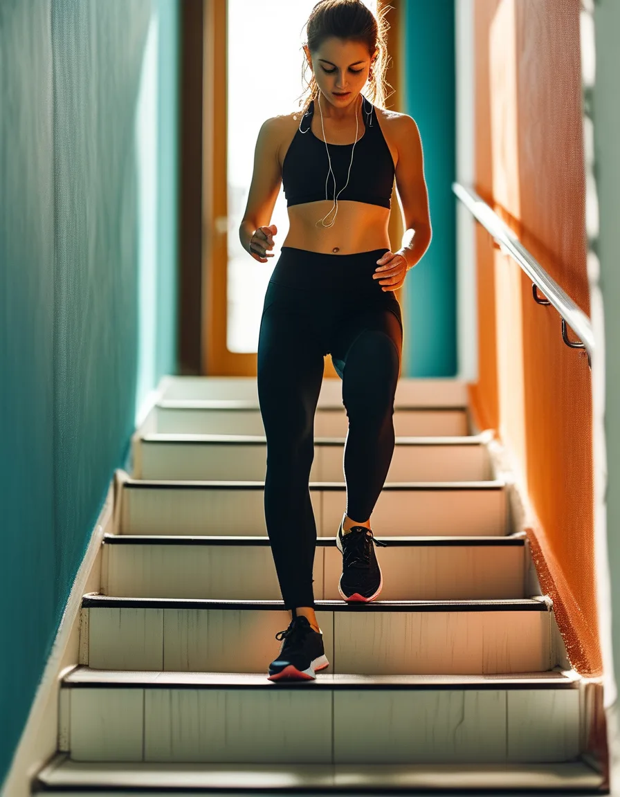 Why Stair Workouts Should Be Judged by Descent Control, Not Climbing Speed
