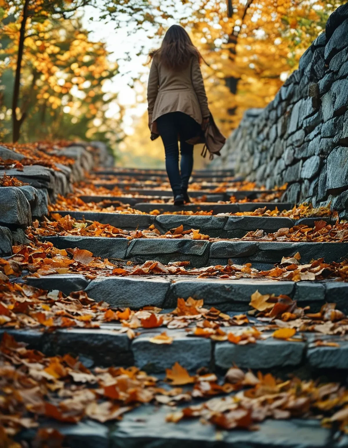 Why Outdoor Stair Workouts Get Riskier Once Leaves Start Falling